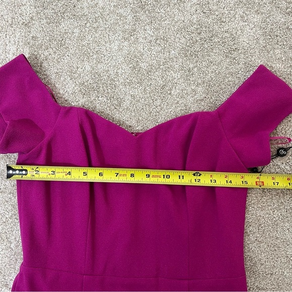 Adrianna Papell Pink Midi Dress Size 8 - Picture 9 of 12